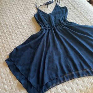 Ali & Jay sundress with handkerchief hemline.